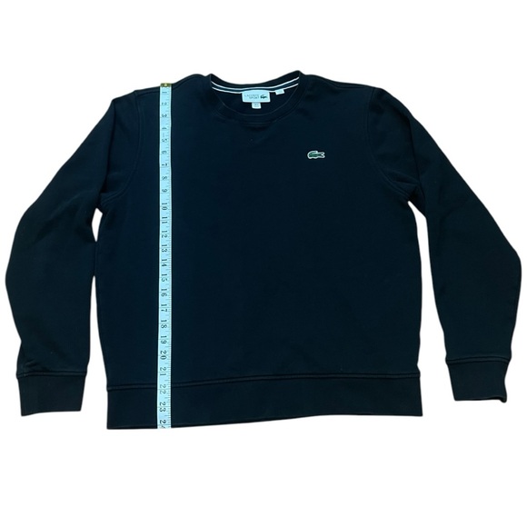 Black Lacoste Crew Neck Sweater (M) - Picture 3 of 7